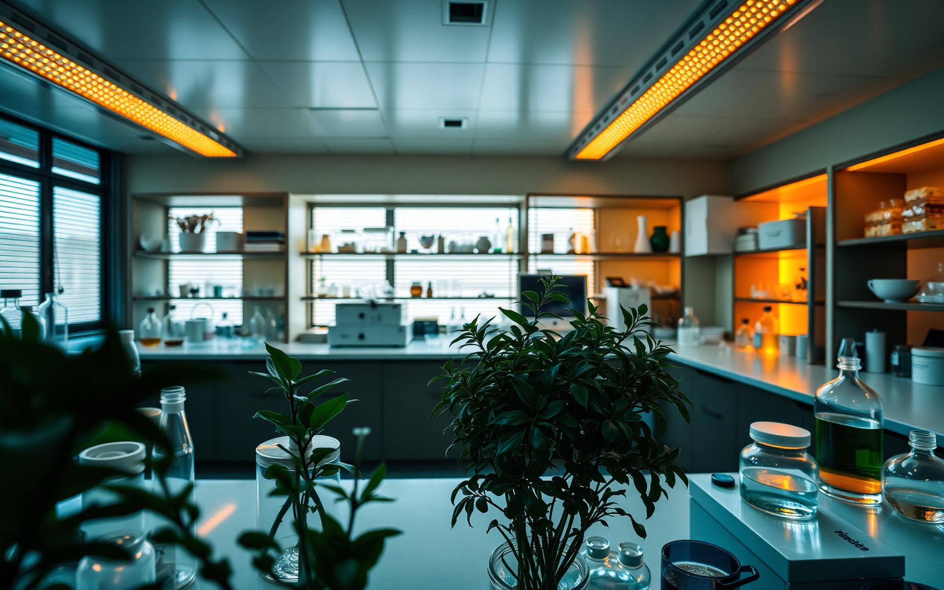 Modern pharmaceutical laboratory